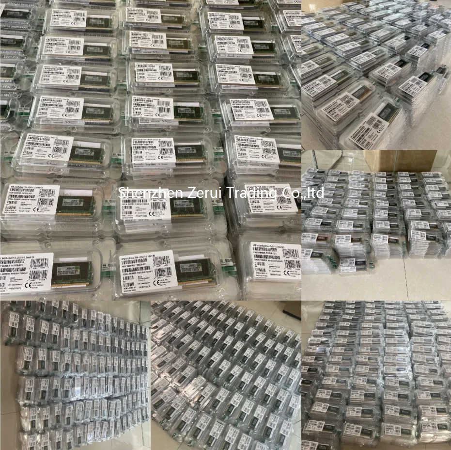 840758-091 815100-B21 32 Гб Рег Ecc 2666 32 Гб двойной ранг X4 Ddr4 2666 Cas-19-19-19 зарегистрированный комплект Смарт-памяти