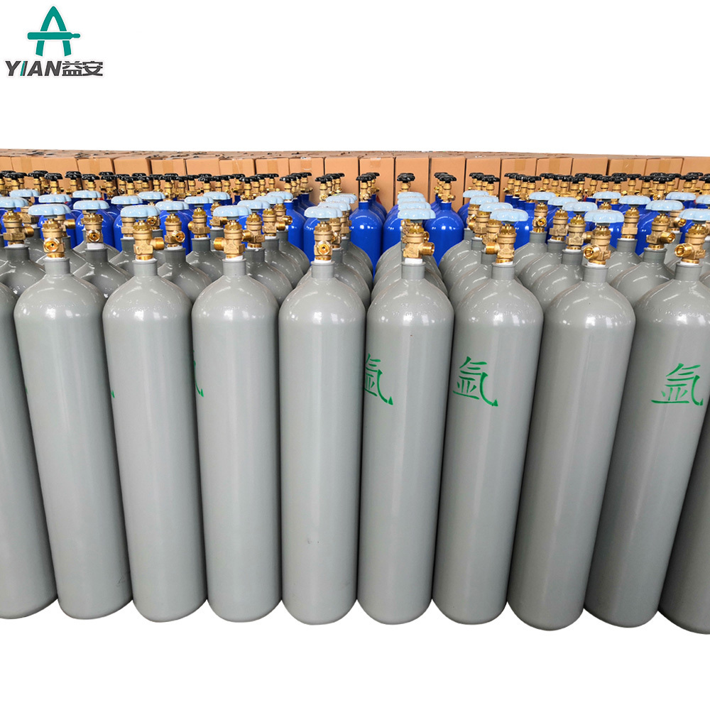 
 Горячая Распродажа 40L 150Bar высокие цилиндры 99.999% промышленное давление аргон цены газовый баллон Аргон  