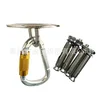 Stainless steel fixing plate D-type lock