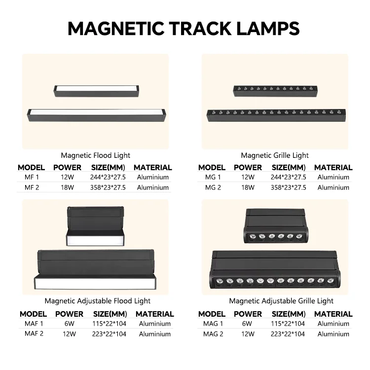 48v magnetic track light rail for stretch ceiling-4