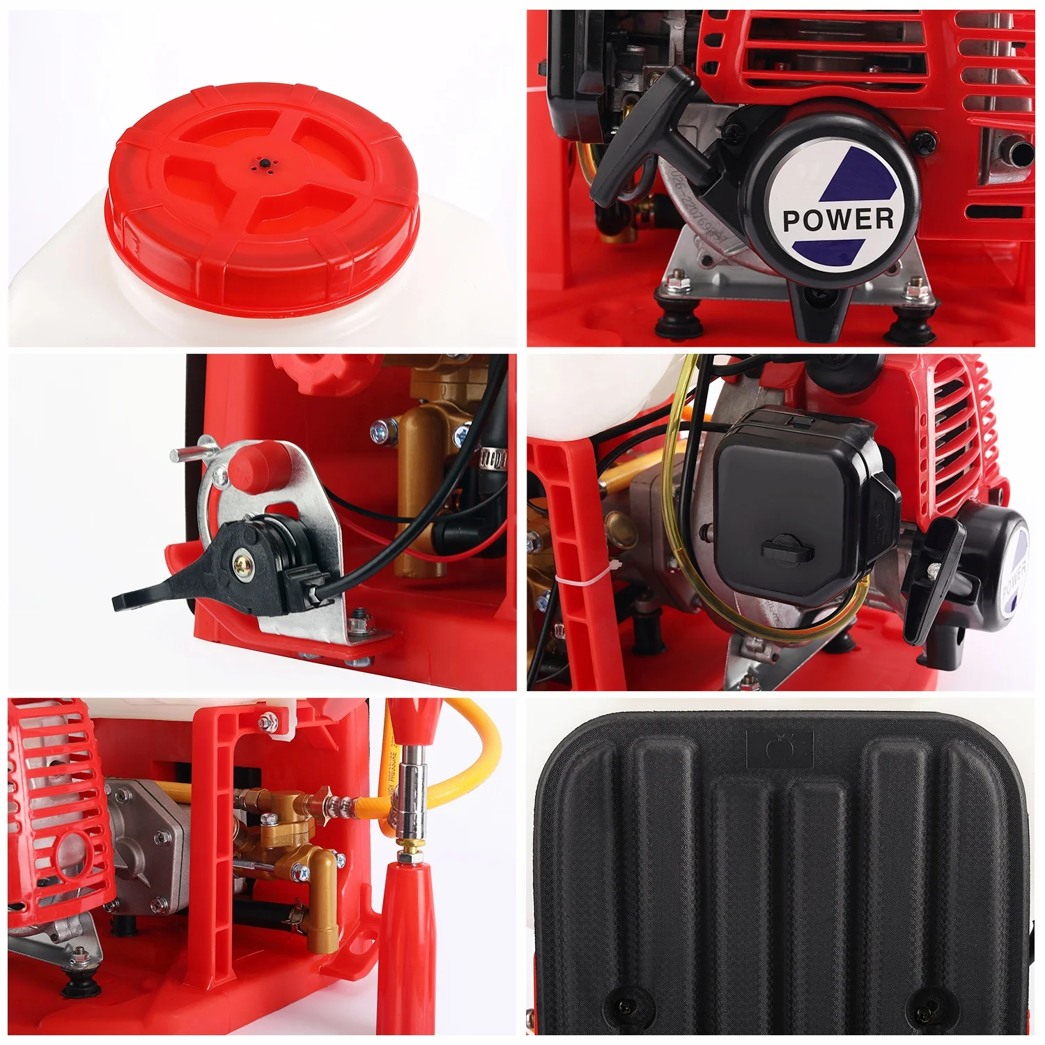 Wholesale Motorized 2 Stroke 26CC Engine Gasoline Agriculture Knapsack Petrol  Agricultural Power Sprayer Spraying Machine