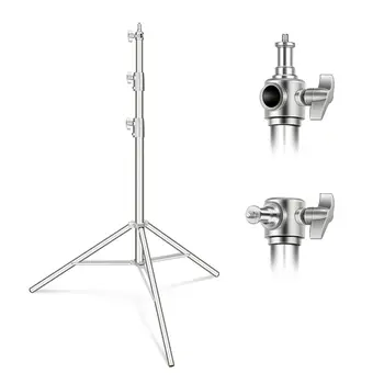 Heavy Duty 2M Stainless Steel Tripod Softbox Video Flash Umbrellas Reflector Lighting for Photo Studio detail image