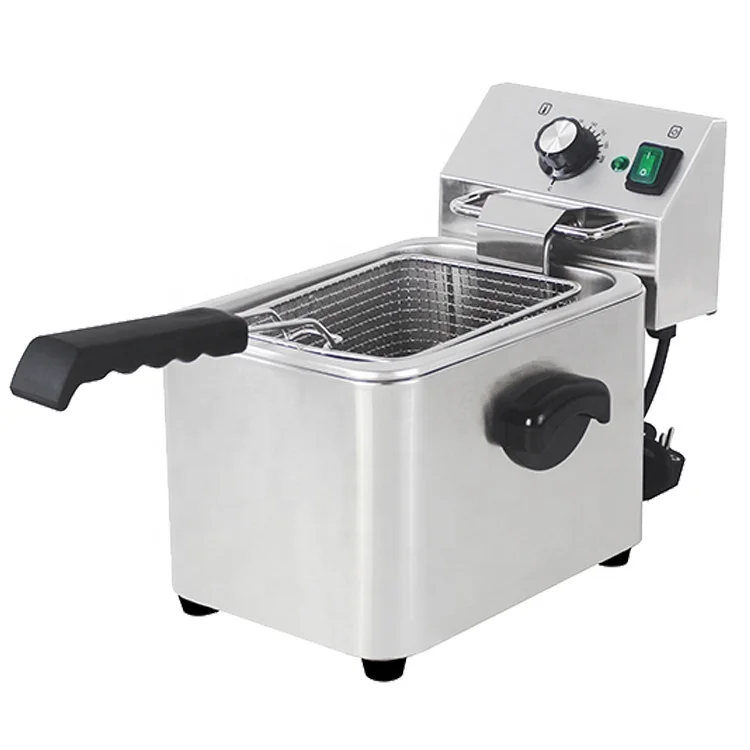 4L Electric Commercial Industrial Restaurant Hot Dog Potato Chips Fish Fried Equipment Domestic Deep Fryer - Image 2
