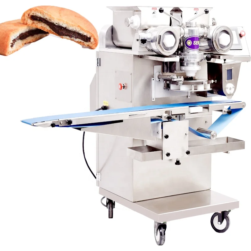 Rheon Machine Snack Automatic Stuffed Biscuits Cookies Making Machine Encrusting and Forming Machine
