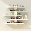 Five-tier white figurine shelf