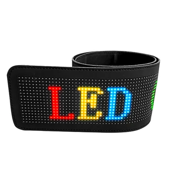 Smart APP Control Flexible Led Screen Scrolling Message Pattern Graffiti Text LED sign board Animation RGB LED Display Panel