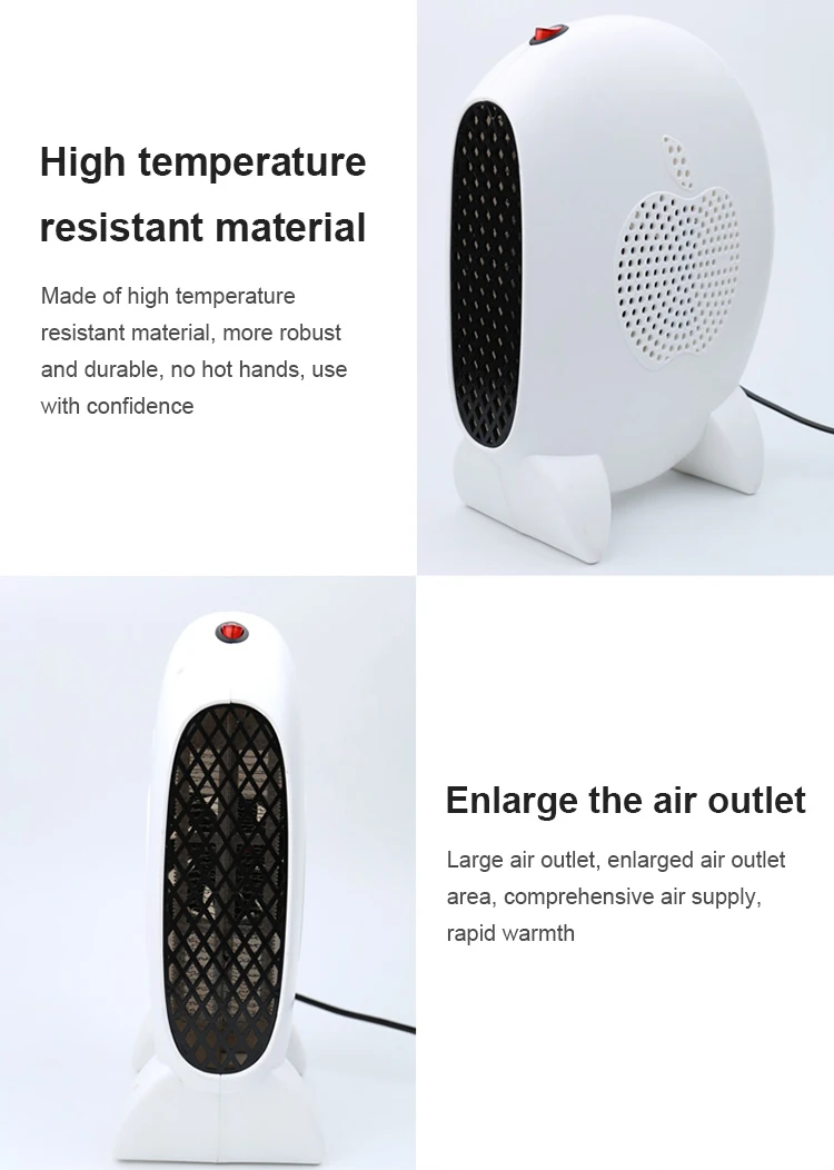 2022 Sells Mini Portable Fan Heaters for Winter Heating of Small Home Appliances