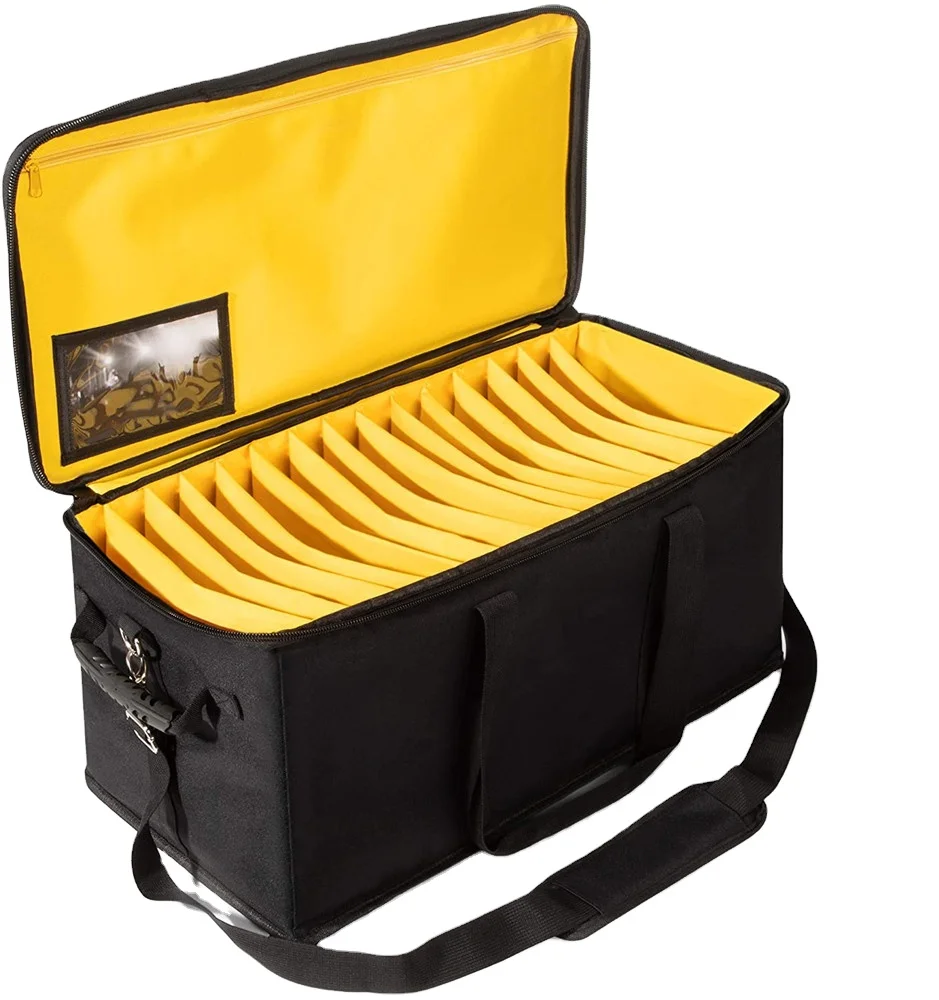 Free Sample Portable Lovely 20 CD Disc Storage Case Bag Heavy Duty CD/ DVD Wallet for Travel