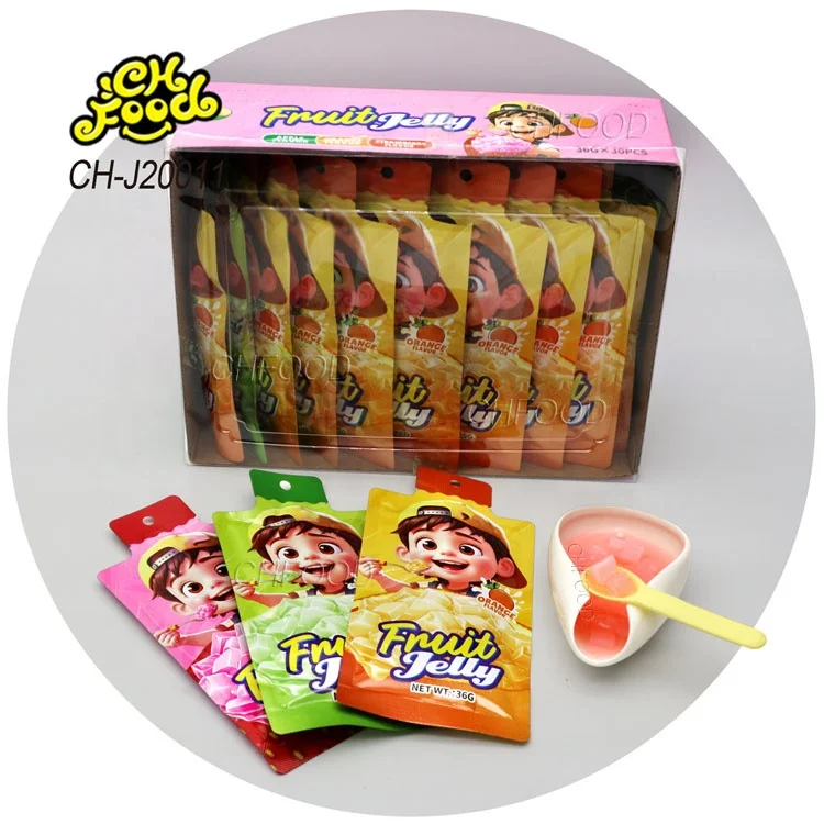 Low MOQ Wholesale Hot Selling New Item Kids Sweets Snack Fruit Jelly with Nata De Coco OEM Jelly Pudding