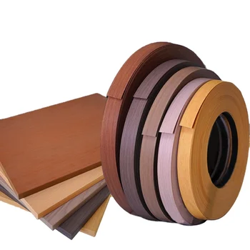 Wholesale Furniture Accessories PVC Edge Banding High Quality Edge Banding Tape PVC Edge Banding for Cabinets