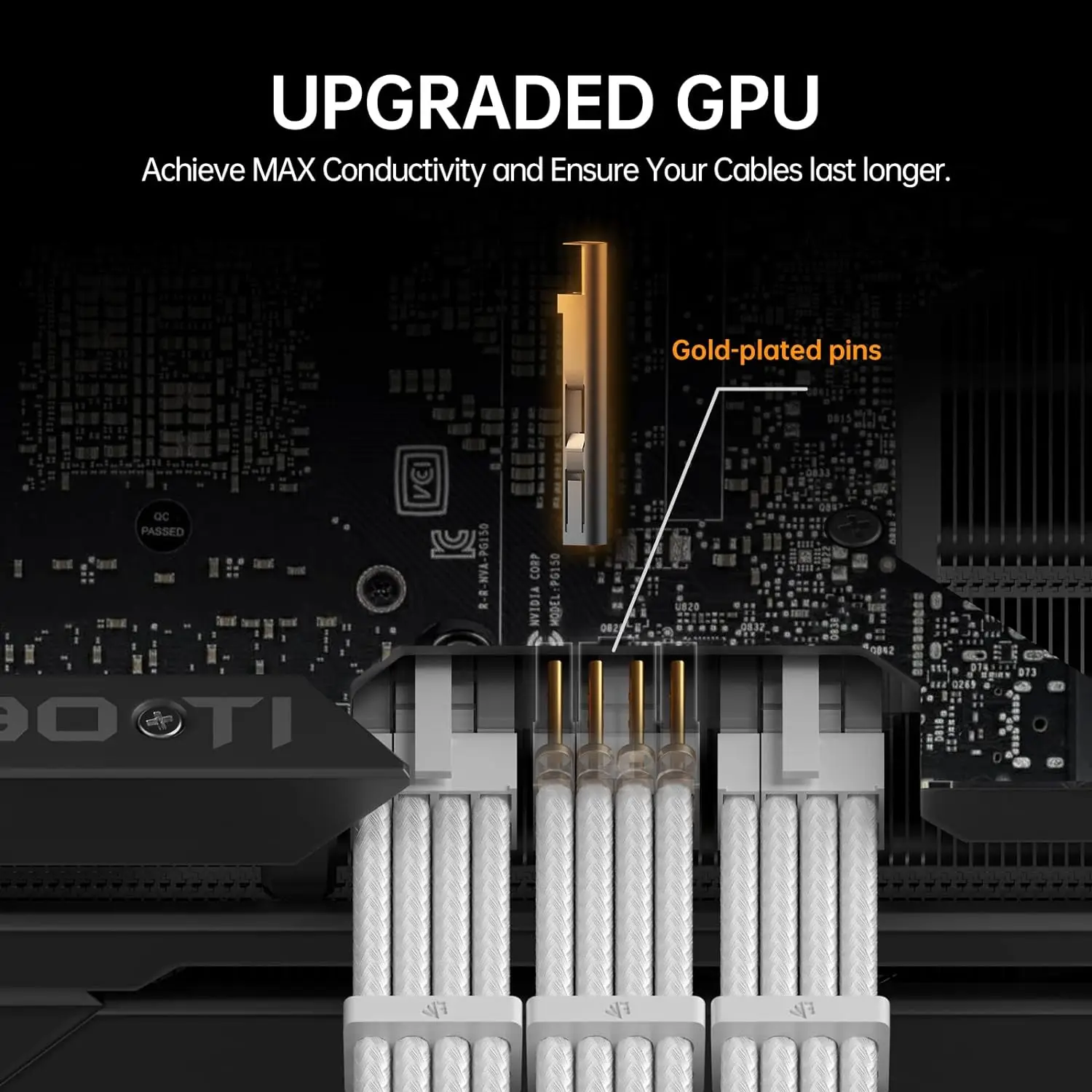 Asiahorse 18awg Psu Cable Extension Sleeved Custom Mod Gpu Pc Audio