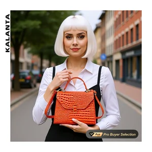 KALANTA Handbags Femme Mujer Ladies Bolsos Lining Minimal Shopping Women's Polyester Lock  Bolsos de Mujer