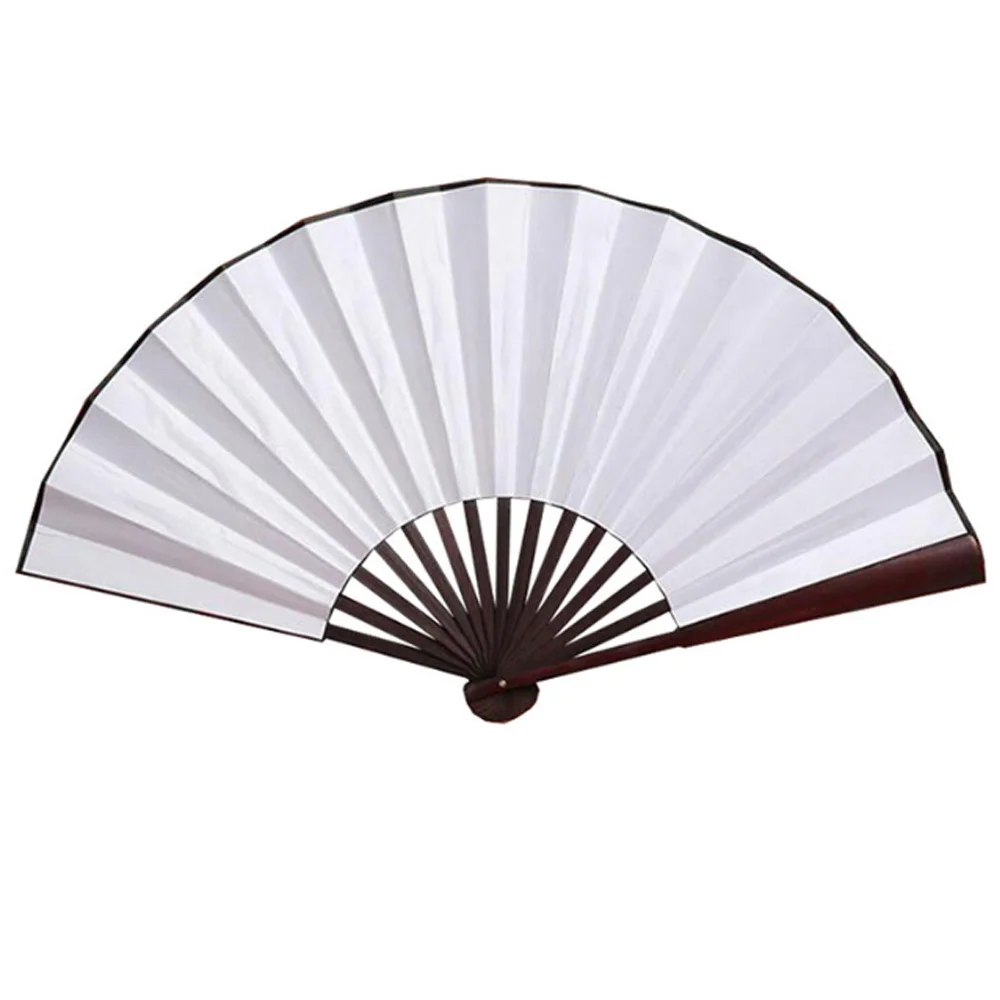 RubySub Sublimation Blanks Folded Polyester Bamboo Fans Bamboo Fabric ...