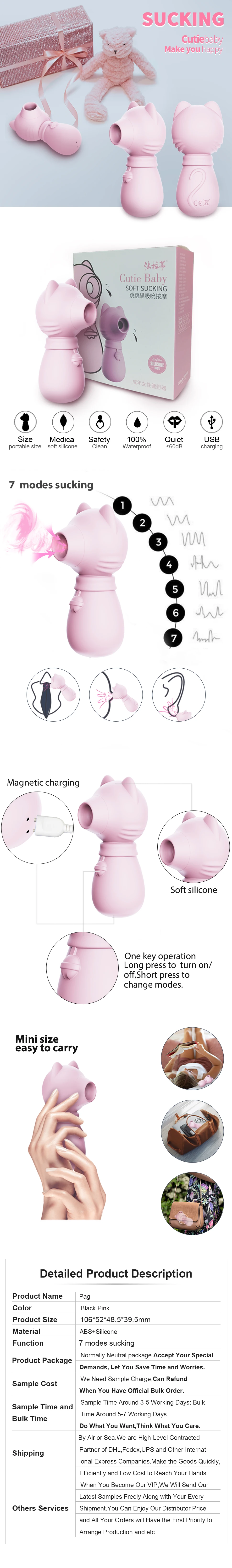 lovely pink mini cat clitoral Sucking Japanese Korean Vibrator Sex Toys For  Girls| Alibaba.com