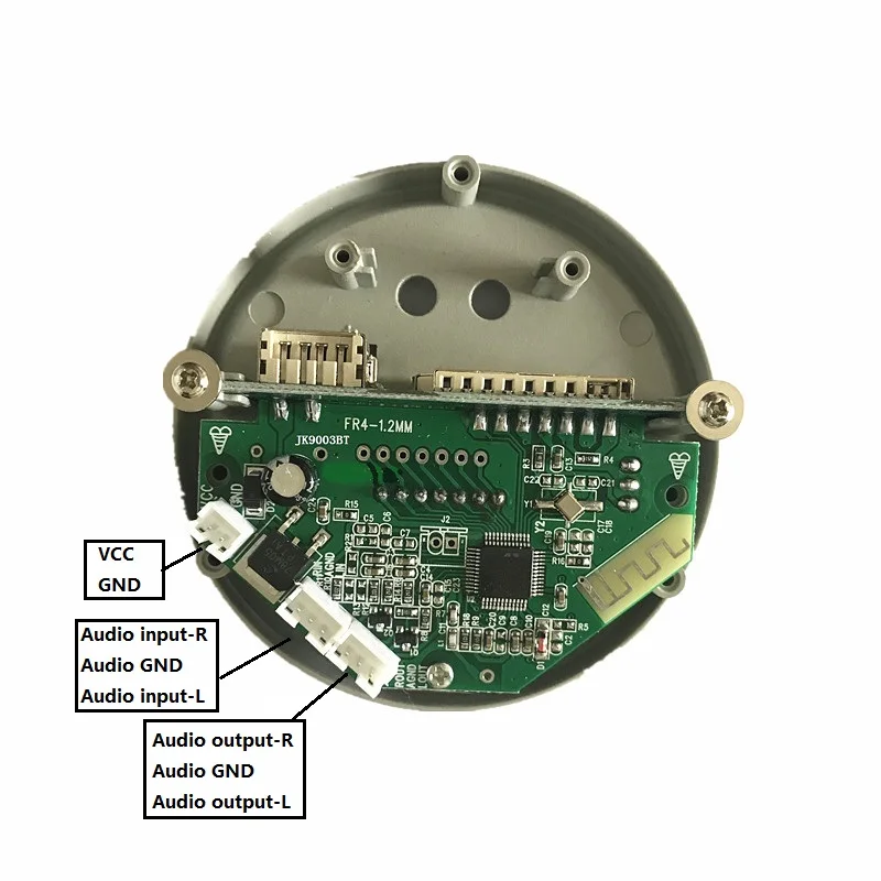 JK9003BT Big Round Panel bluetooth Usb Music Player Decoder Mp3 Module