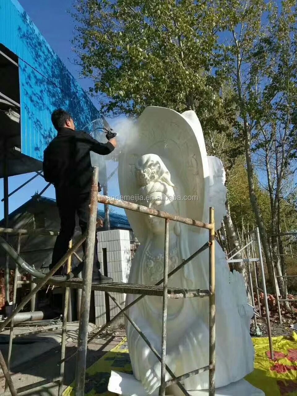 Small Polyurea Spray Machine for EPS Sculpture