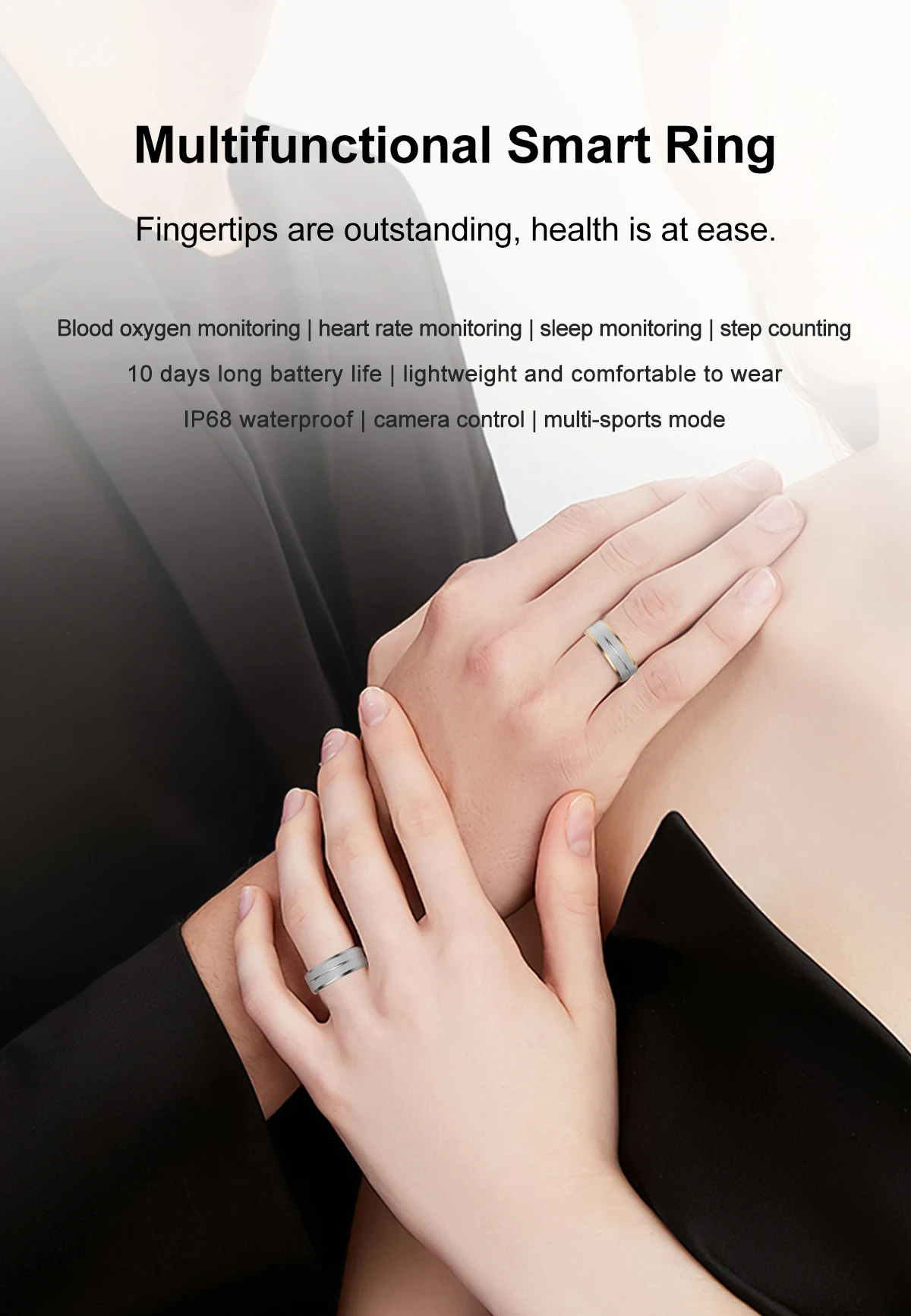 Welcome OEM Order, Factory Whole Selling 2024 Smart Rings For Men Women Health Monitor Camera Control Heart Rate Blood Oxygen Sport Steps Sr01 Smart Ring Fitness Tracker - Buy 2024 Smart Rings fitness Tracker Smart Rings health Sleep Tracking Rings