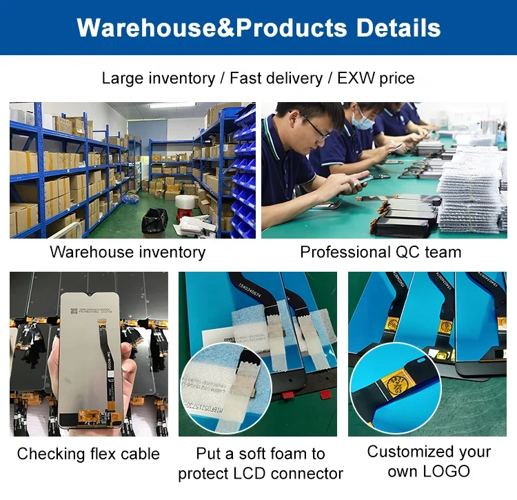 Phone Parts Replacement Original Touch Screen for iPhone X Se 6 7 8 Plus Display for iPhone 11 12 13 14 15 Pro Max Lcd Screen