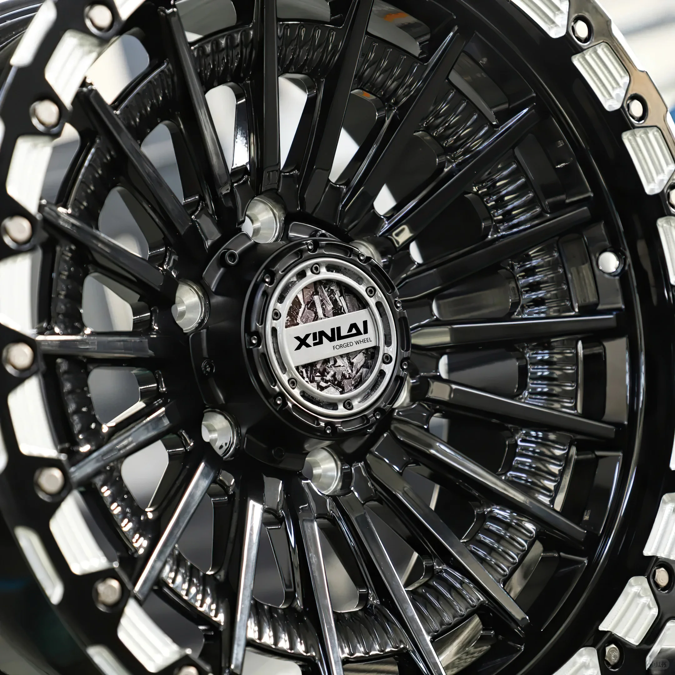 XINLAI Beadlock Custom Forged Wheels 6x139.7 6x114.3 Wheels 4x4 off Road Car Alloy Rim for jeep Land Rover gmc Wheels - Image 4