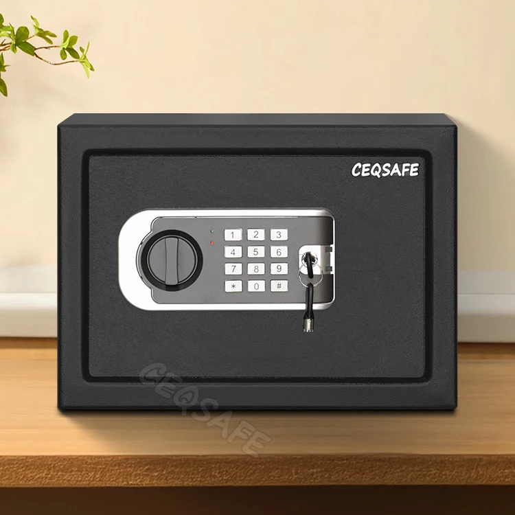 CEQSAFE New Arrival Security Locker Digital Code Display Home Electronic Safe Box for Money