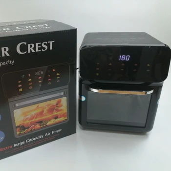 Fast Delivery new design Silver Crest 2700W 15L Capacity Digital Control Fry French Fries silver crest Air Fryer