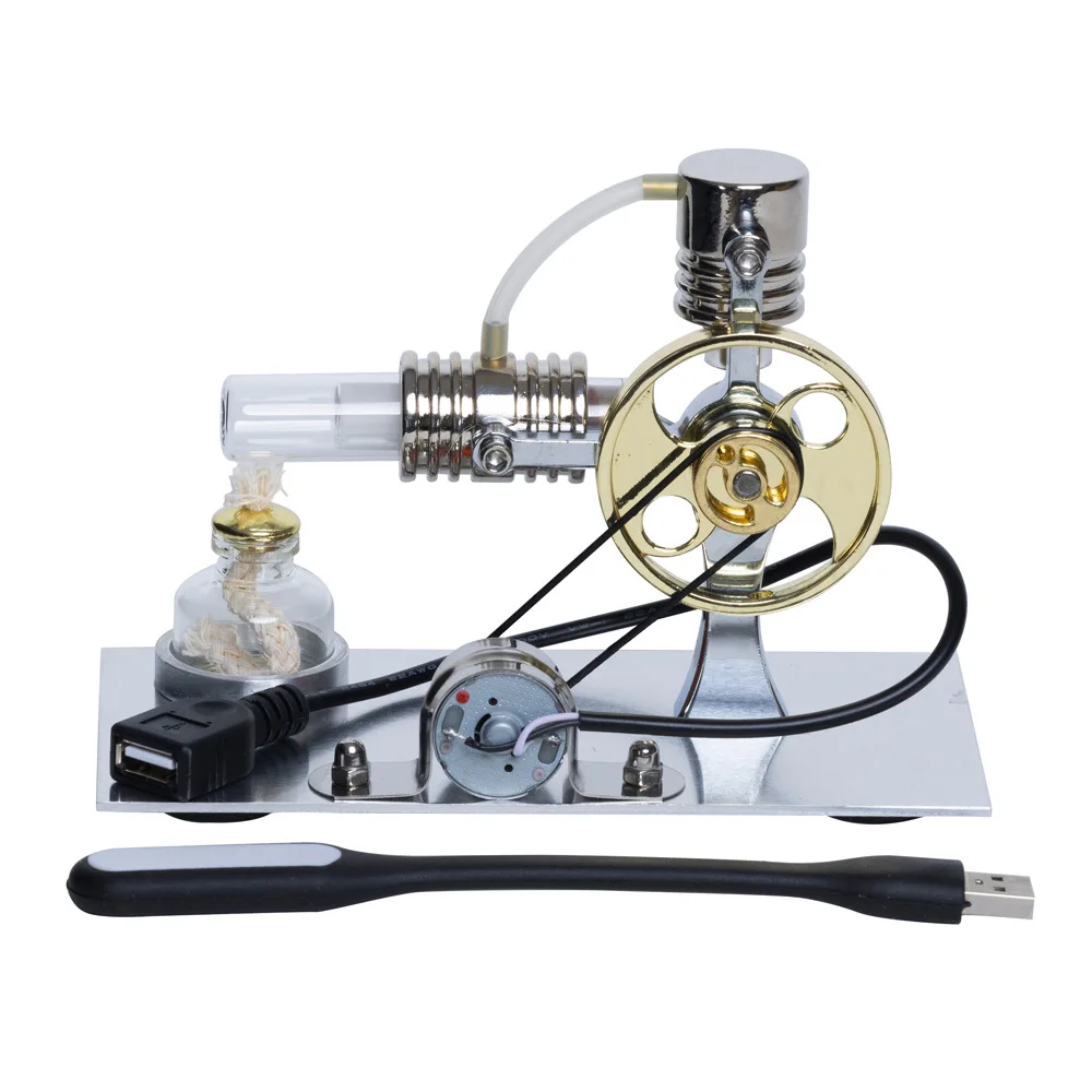 Good Quality Stirling Engine Model Steam Physics Science Technology Small Production Invention Experimental Toy