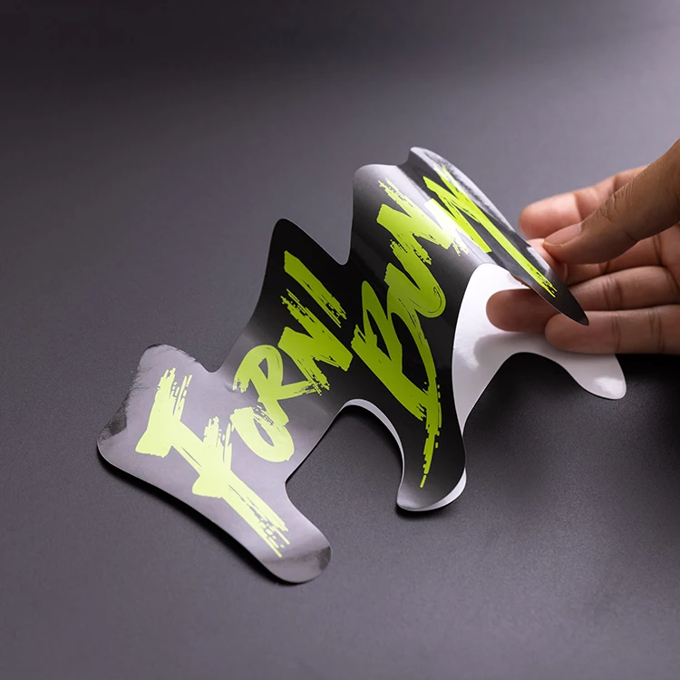 product customized with logo waterproof vinyl stickers printing wholesale die cut logo pvc labels stickers-4
