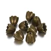 Grand porte-fleurs en alliage de bronze style deux