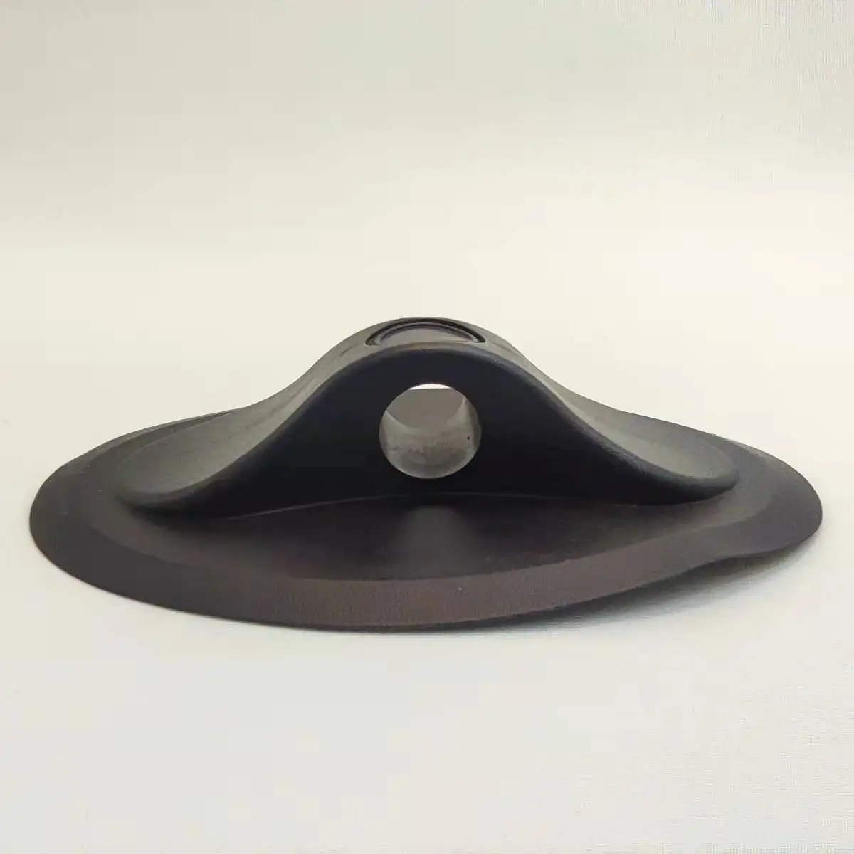 98mm Black Nylon Dock Cleat - Horn Shape Boat Rope Holder For Mooring, Docking, Fishing | Marine Accessory For Yachts, Boats, Kayaks