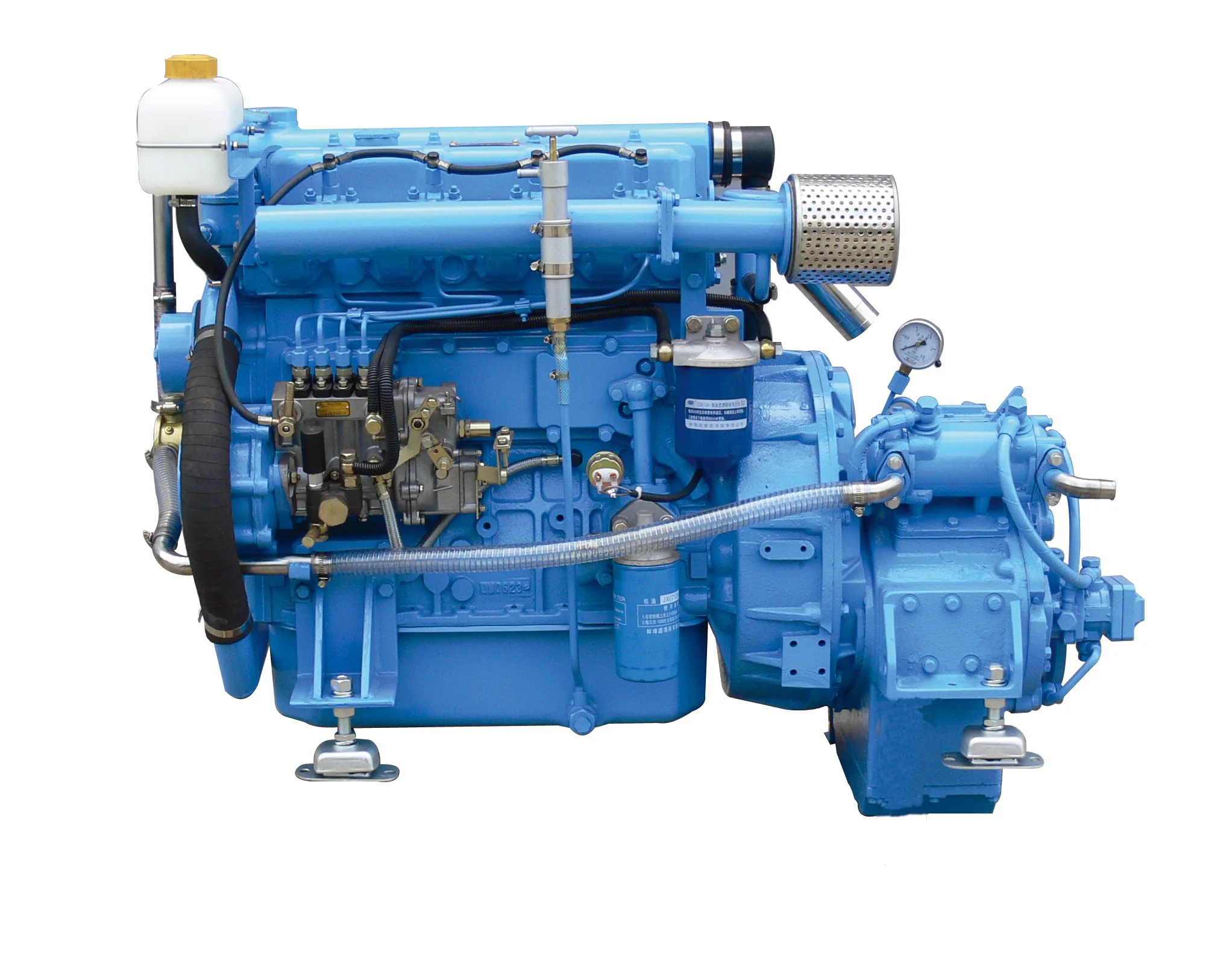 Marine Diesel Engine Tdme 4102 4 Cylinder 70hp Power With Boat Gearbox