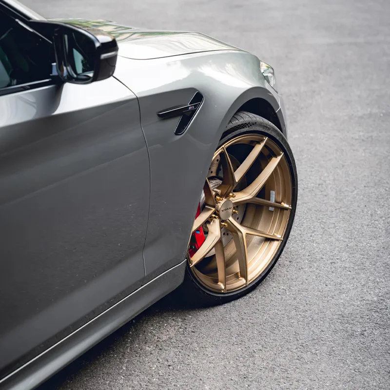 XL Monoblock Bronze Deep Dish Gold Rim Concave Custom Forged Wheel 5x114.3 5x120 5x112 Car Alloy Wheels for bmw Audi Mercedes - Image 2