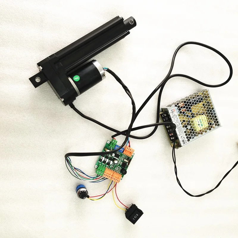 Feedback 12v Inline Linear Actuator With Bldc Motor
