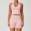 Gilet 2 + Pantaloncini - Rosa