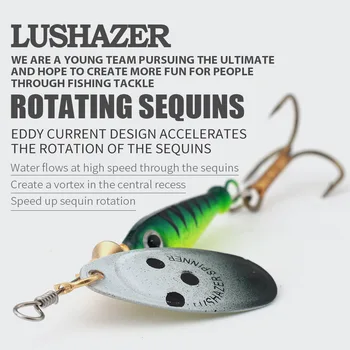 CHEERY 11g 15g 18g Spinner Fishing Lure Saltwater Fish Targeted Artificial Spoon Hard Baits Metal Wobblers Spinnerbait Tackle – Metal Jig – view 3