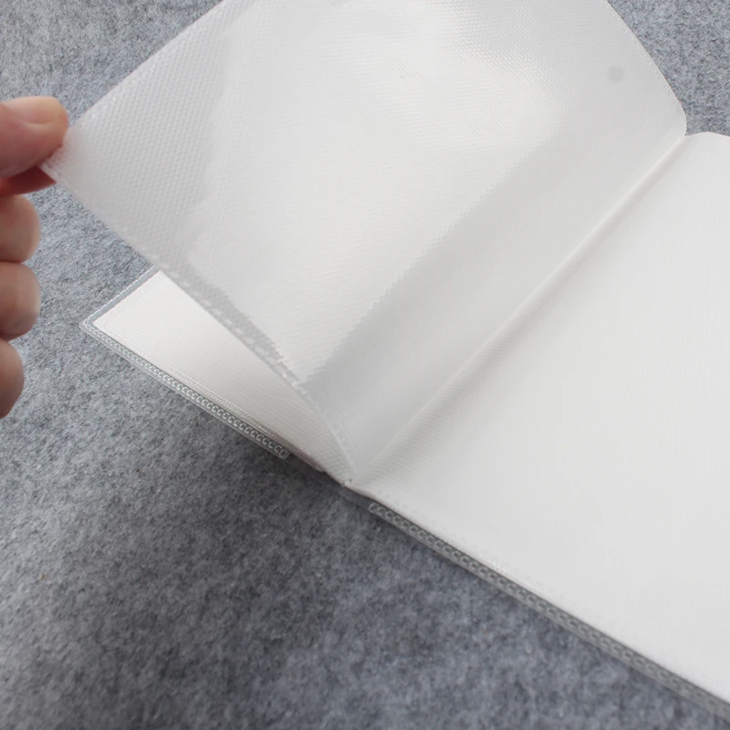 BSCI Blank clear Plastic Photo Album Cover