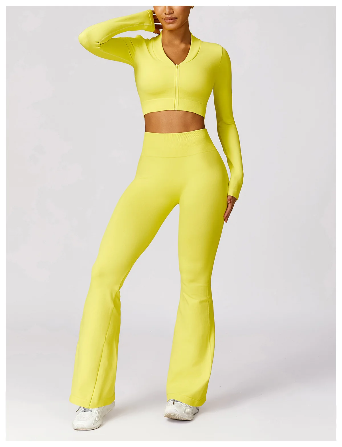 2024 New Arrival Plus Size Gym Fitness Sets 3 Pcs Yoga Outfit