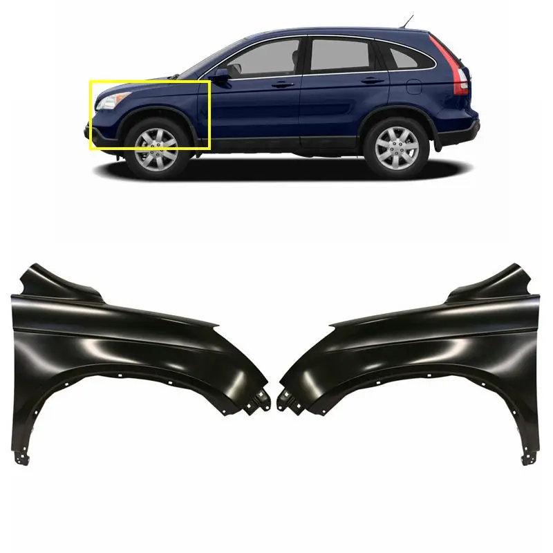 OEM HIGH quality auto parts steel front left right fender for HONDA CRV CR-V  2007 2008 2009-2011