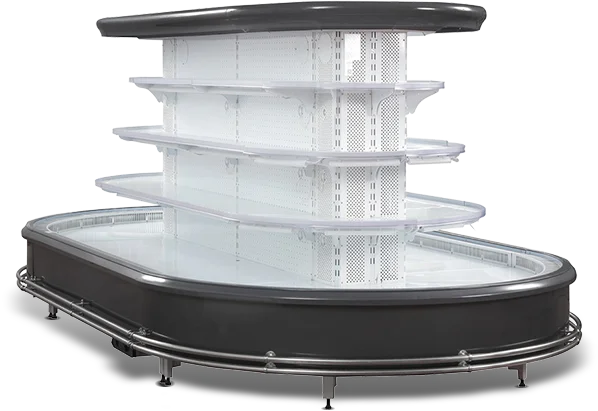 Холодильник для супермаркета остров холодильник фруктов овощей дисплей витрина ежедневного