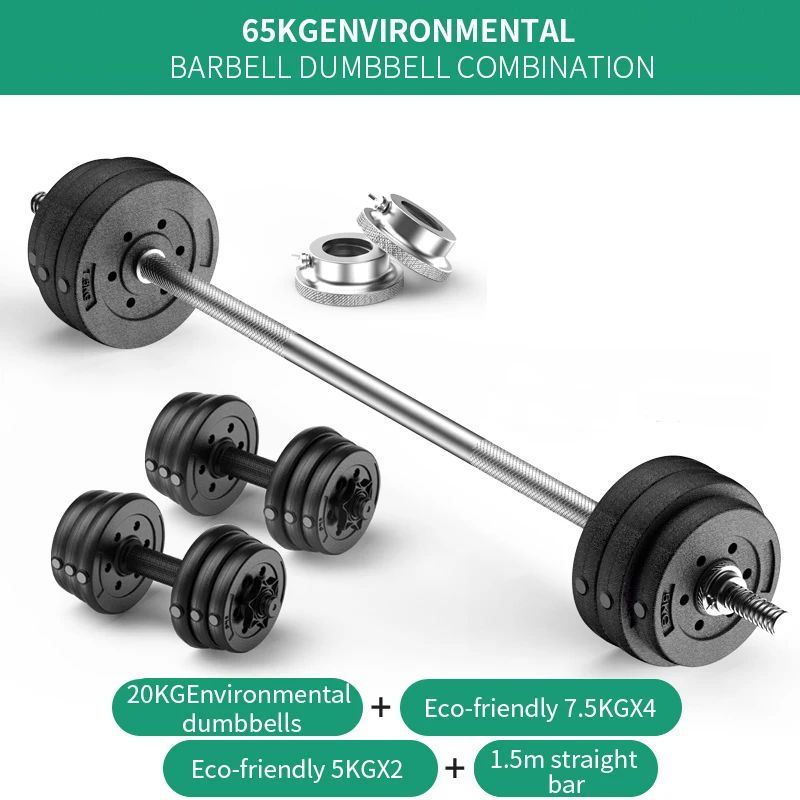 Mancuernas 3kg Mancuernas Y Pesas Barra Recta Ejercicio Kit