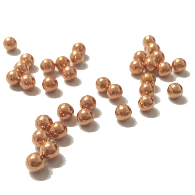 1.5mm 3mm 4mm 5mm 5.95mm 6mm 8mm 10mm 99.99% pure solid copper sphere balls