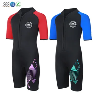 SBART Custom Traje De Buceoo Neoprene Full Body Wetsuit 2mm Chest Zip Kids Diving Suit Surfing Swimming Snorkeling Plus Size