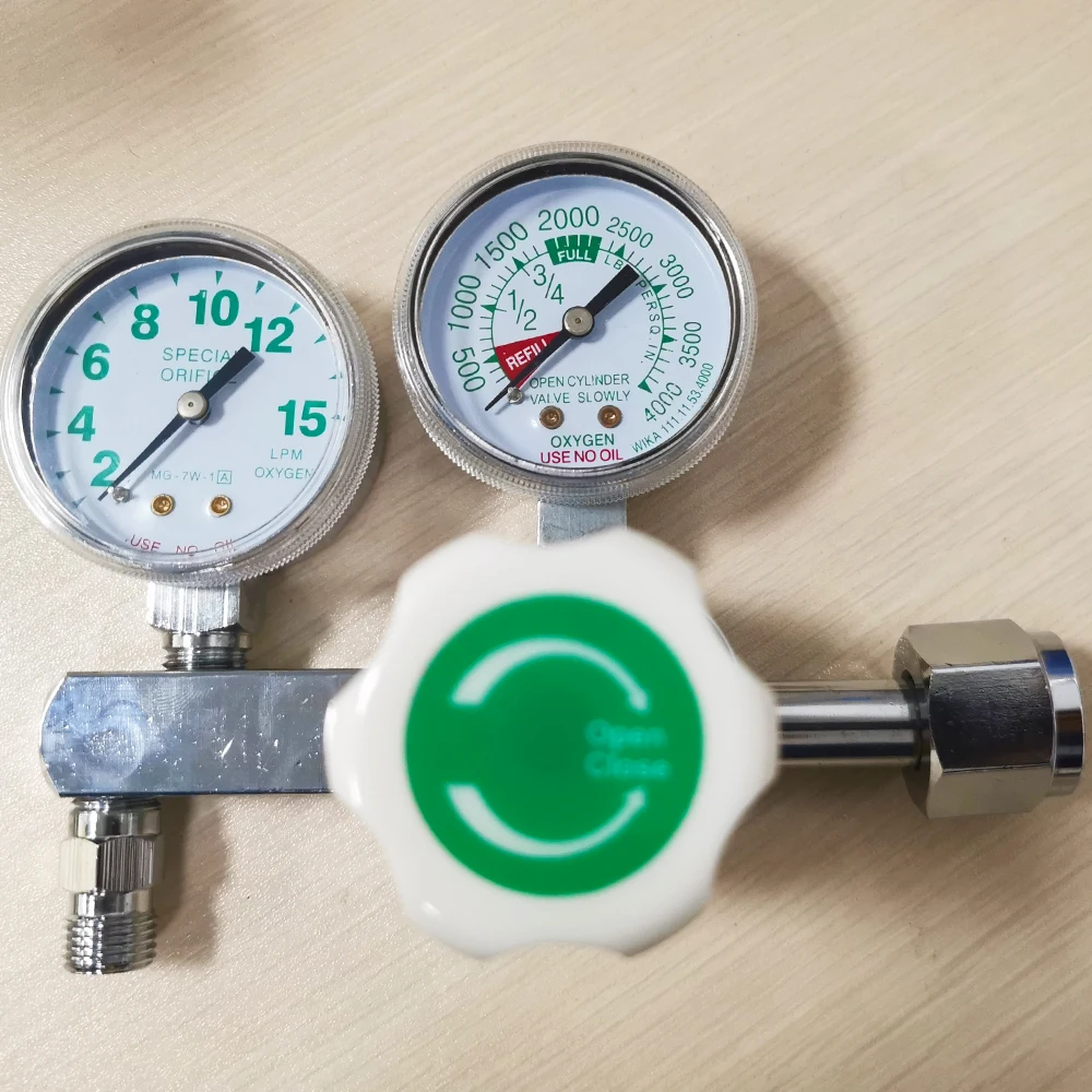 BEYIWOD Medical Oxygen Regulator Air Gas Pressure Regulator For Gas Cylinder Regulator