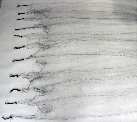 Красная анти-pajaro 15x15 japonesa Многожильная сеть для