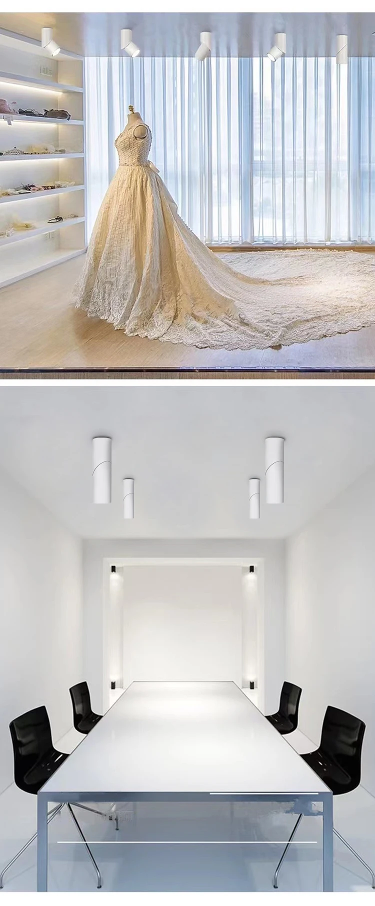 lc1029 high quality dimmable cob led ceiling light downlight spotlight round anti glare led spot light-4