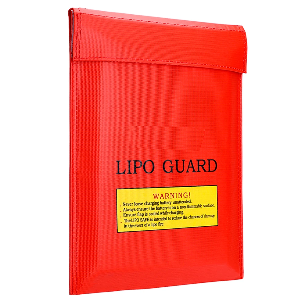 Red Water Fire Reisistant Explosion-proof RCBattery Storage Bag