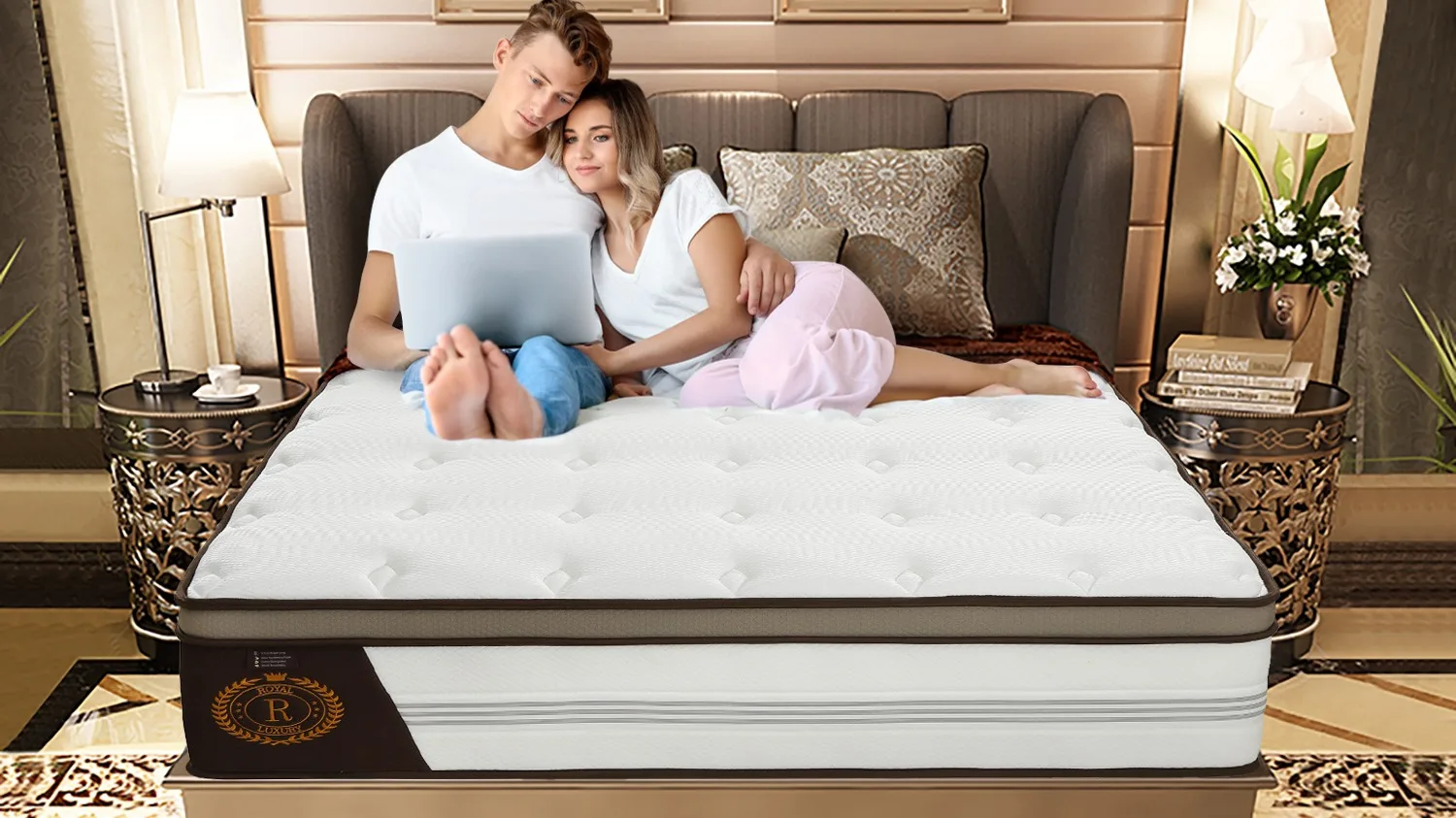 Luxury 5 Star Hotel Turkish Mattress Single King Queen Full Size Memory