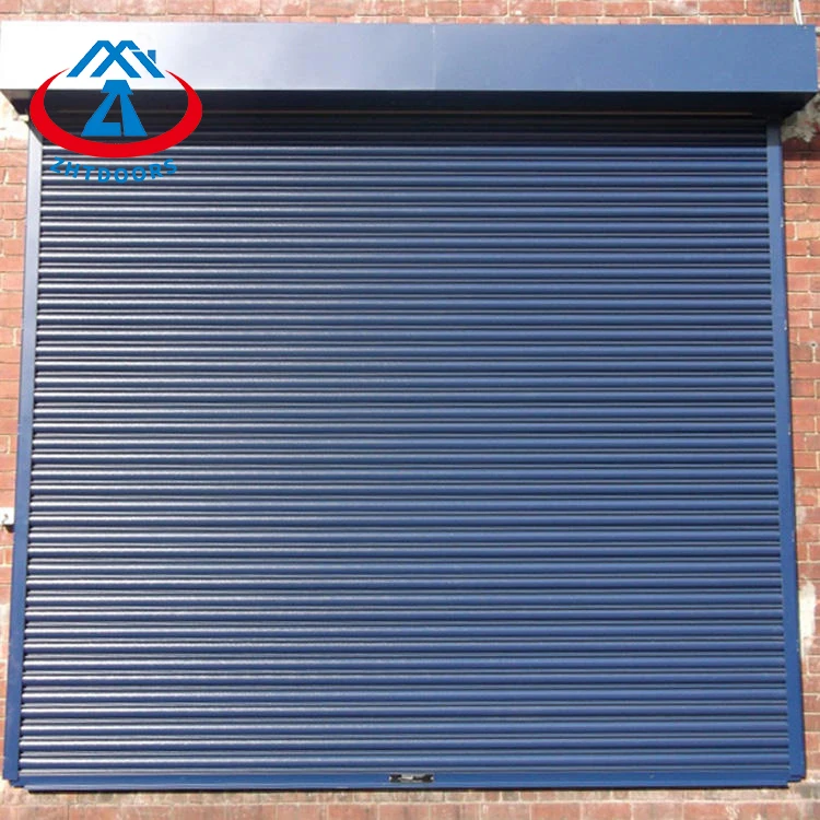 ZHTDOORS Nice German Automatic Steel Coil Roller Shutters Door with Box Hidden Made in China