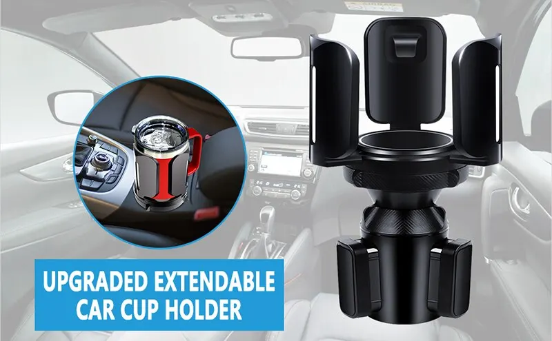 Wholesale All Purpose Car Cup Holder Expander For Car Organizer ...