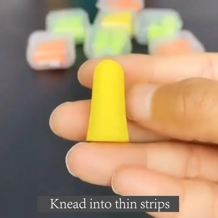 Super Soft Green Foam Earplugs,60 Pairs Of Reusable Silicone Earplugs