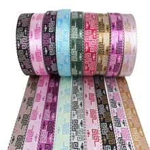 Latest Design Multicolor Camo Bee Pattern Nylon Jacquard Ribbon 2-inch Customized Polyester Ribbon